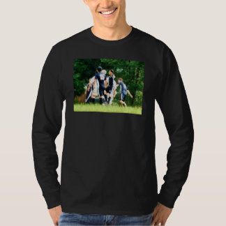 T-shirt Jouer au football
