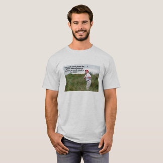 T-shirt Jouer au golf d'atout