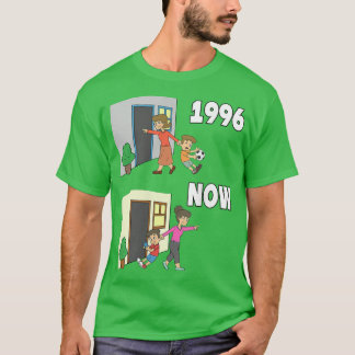 T-shirt Jouer aujourd'hui à l'époque éducation de mémoire
