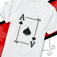 Jouer Cartes Costume Ace Pique Carte Ace Carte