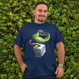 T-shirt Jouer là où vous êtes plantés Mens Chemise