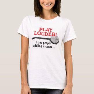 T-shirt Jouer Louder Ladies à manches longues légères T-sh