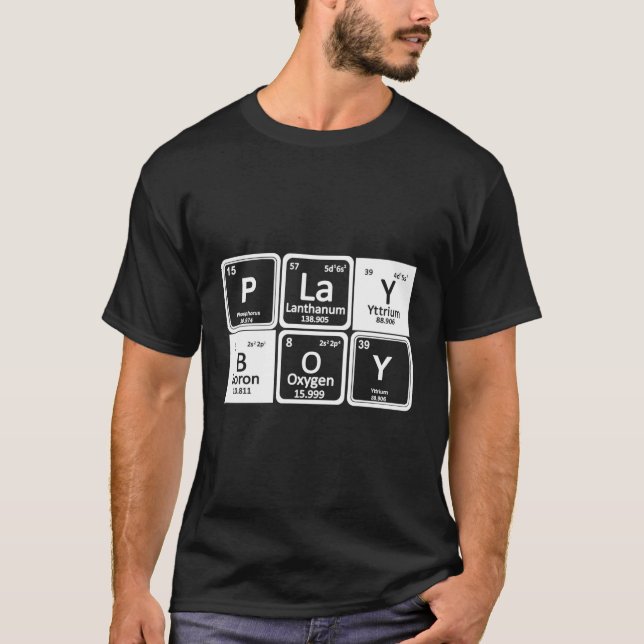 T-shirt Jouer Profession Périodique Travailleur de carrièr (Devant)