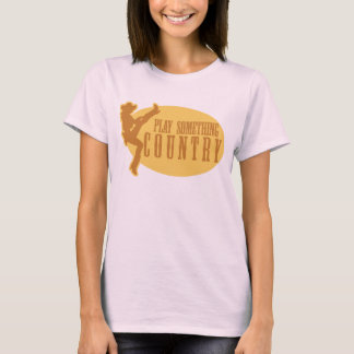 T-shirt Jouer quelque chose dans le pays