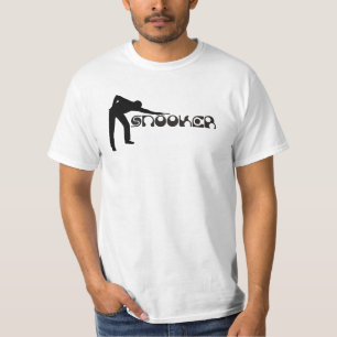 T-shirt JOUER SNOOKER police moderne + vos idées