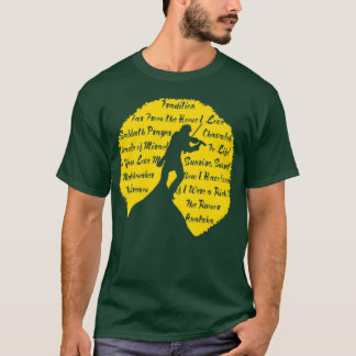 T-shirt Jouer sur le toit coupé