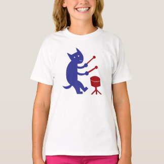 T-shirt Jouer Un Tambour