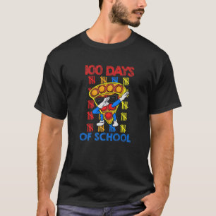 T-shirt Jouet Fidget Pizza Dabbing 100ème Jour D'école