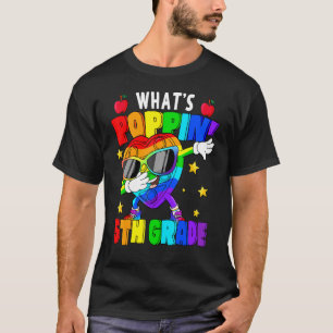 T-shirt Jouet Fidget Quel Poppin 5e année 100e jour de Sch