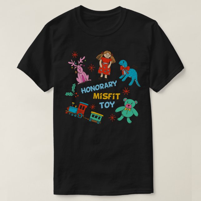 T-shirt Jouet honoraire en mauvais état (Design devant)