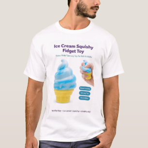 T-shirt Jouet Kawaii Glissant de Glace pour Soulager le St