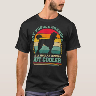 T-shirt Jouet mâle Chien Jouet Vintage Poodle Poodle Grand
