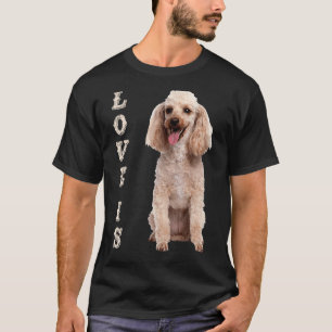 T-shirt Jouet Poodle Femmes Hommes Enfants Chien Maman Pap