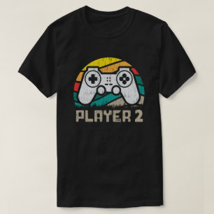 T-shirt Joueur 1 Joueur 2 Joueur correspondant Couple