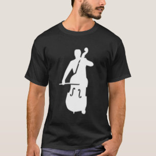 T-shirt Joueur à contrebasse de la contrebasse