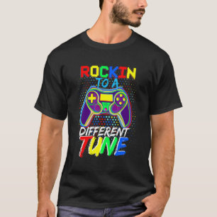T-shirt Joueur autiste qui déchire sur un air différent Se