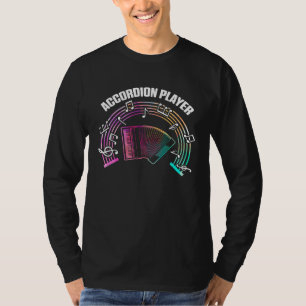 T-shirt Joueur d'accordéon Musique artistique Accordéonist