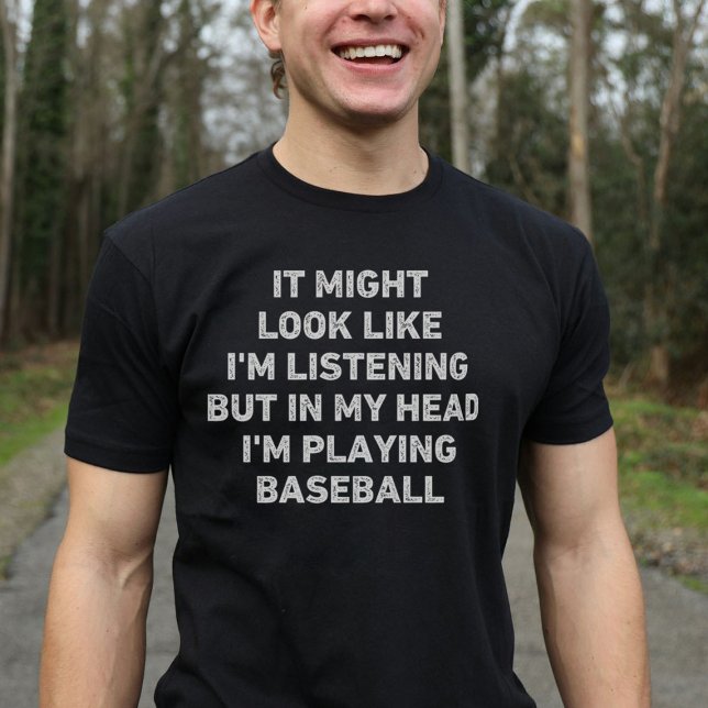 T-shirt Joueur de baseball drôle (Créateur téléchargé)