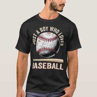 T-shirt Joueur de baseball drôle de fan