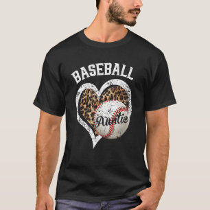 T-shirt Joueur de baseball Léopard