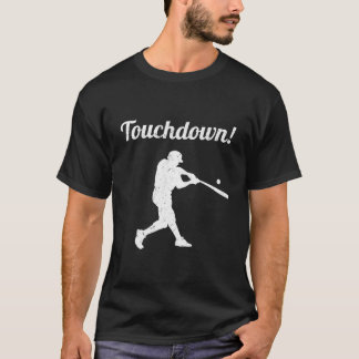 T-shirt Joueur de baseball Touchdown Baseball