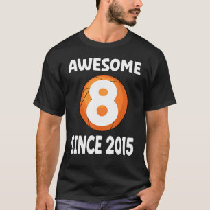 T-shirt Joueur de basket-ball à 8 ans