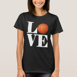 T-shirt Joueur de basket-ball Amour de basket-ball