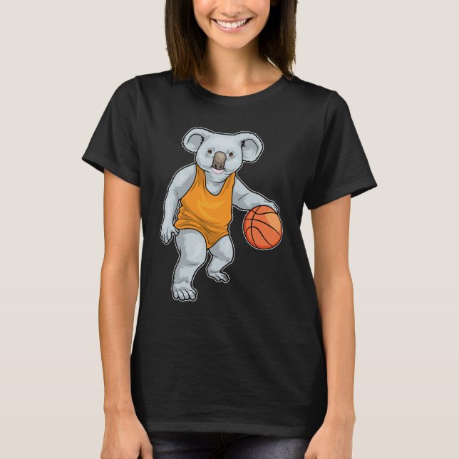 T-shirt Joueur de basket-ball de Koala (Devant)