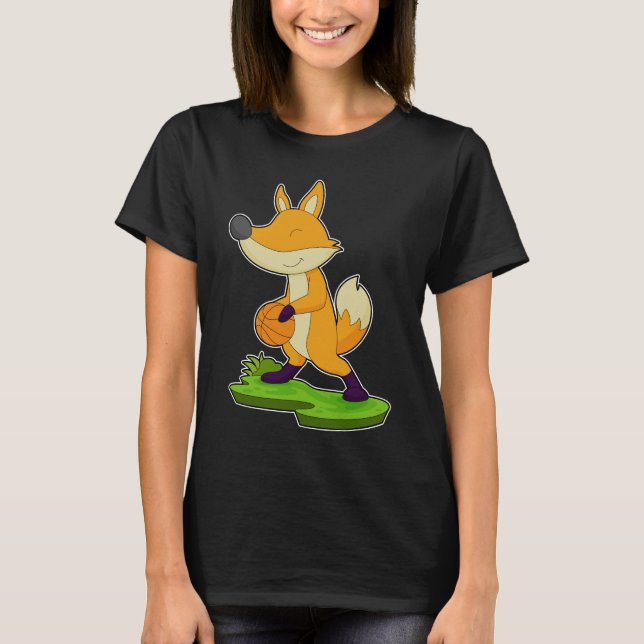 T-shirt Joueur de basket-ball Fox (Devant)