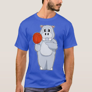 T-shirt Joueur de basket-ball hippo