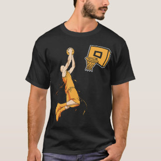 T-shirt Joueur de basket-ball Joueur de basketball Basketb