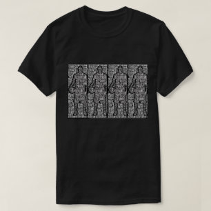 T-shirt Joueur de basket-ball masculin Graphisme Black Spo