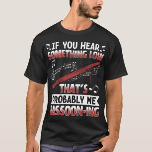 T-shirt Joueur de basson Musique Orchestre Basson