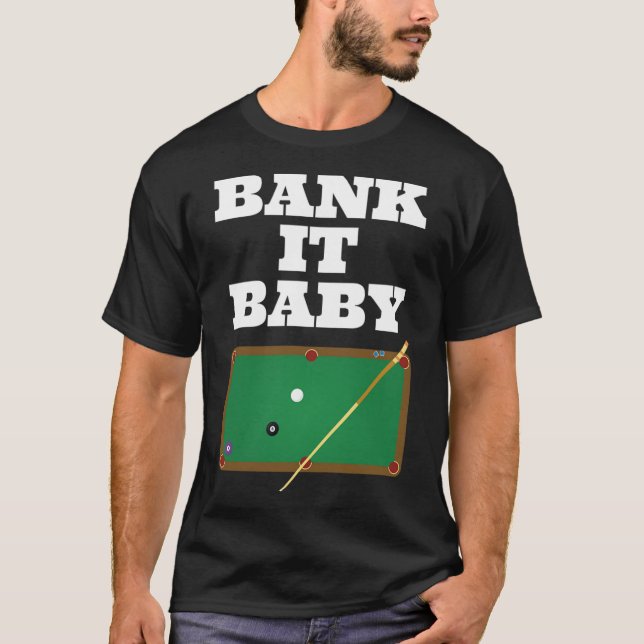 T-shirt Joueur de billard de billard de billard maillot ca (Devant)