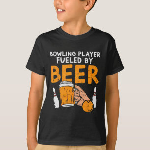 T-shirt Joueur de bowling alimenté amusant Joueur de bowle