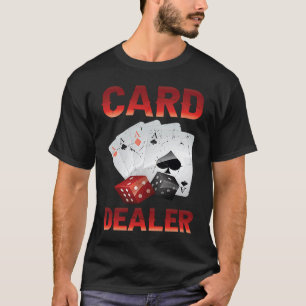T-shirt Joueur de cartes de poker joueur Aces Lucky Player