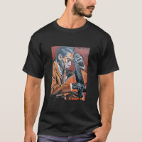 Joueur de Contrebasse de Jazz Vintage