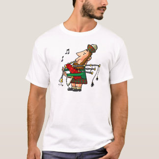 T-shirt Joueur de cornemuse