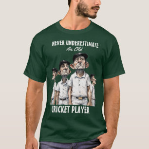 T-shirt Joueur de cricket