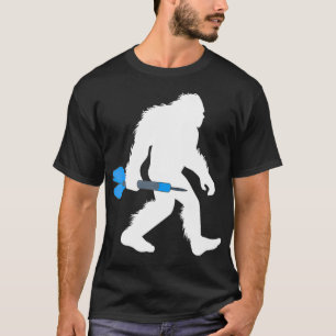 T-shirt Joueur de fléchettes Bigfoot Dartsmith Sasquatch 