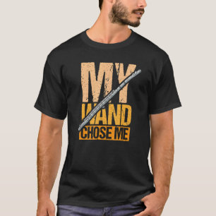 T-shirt Joueur de flûte Mon bâton m'a choisi Création