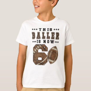 T-shirt Joueur de football 6 Ans Garçon