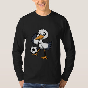 T-shirt Joueur de football Cigogne Sports de balle Hobby