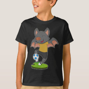 T-shirt Joueur de football de chauve-souris Football