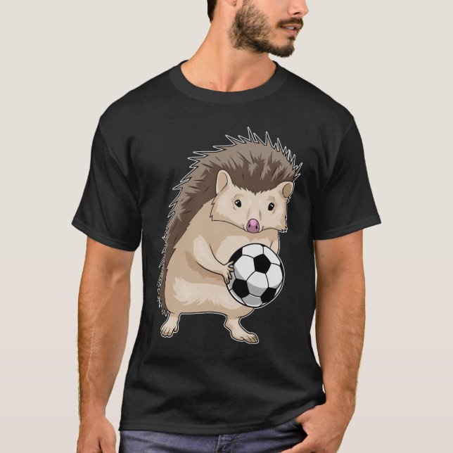 T-shirt Joueur de football de Hérisson (Devant)
