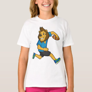 T-shirt Joueur de football de Lion Rugby
