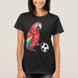 T-shirt Joueur de football de perroquet Soccer