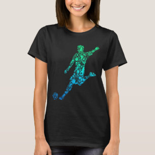 T-shirt Joueur de football garçons enfants jeunesse hommes