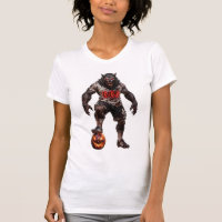 Joueur de football Loup-Garou Art Horreur Hallowee