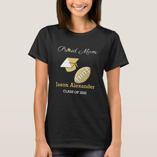 T-shirt Joueur de football Proud Papa, classe supérieure (Devant)